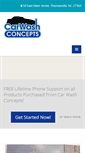 Mobile Screenshot of carwashconcepts.com